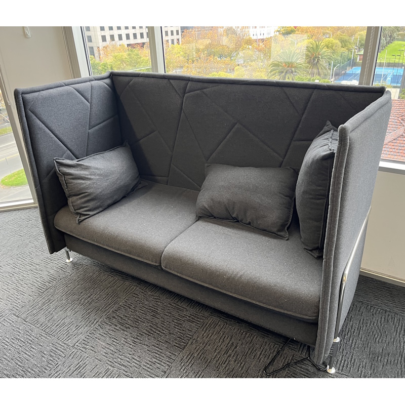 Highback 2Seater Sofa SOLD Canterbury Used Office Furniture