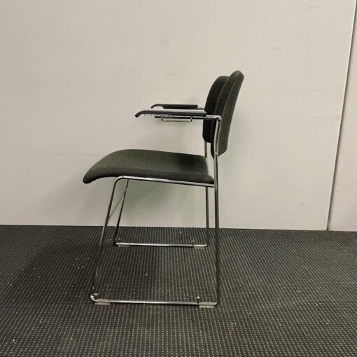 Stackable Chairs with Armrests by Howe 40/4 - SOLD - Image 4