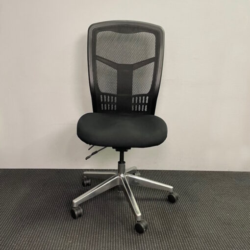 Mesh Back Black Office Chair - SOLD