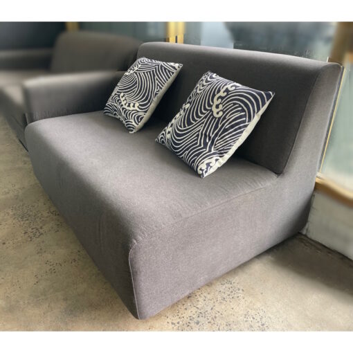 Armless 2-Seater Sofa - SOLD - Image 3