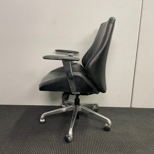 Leather Boardroom Chair - 3 available - Image 4