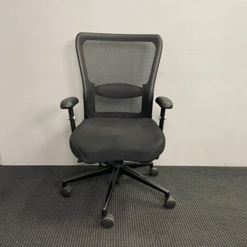 Mesh Back Black Office Chair - SOLD