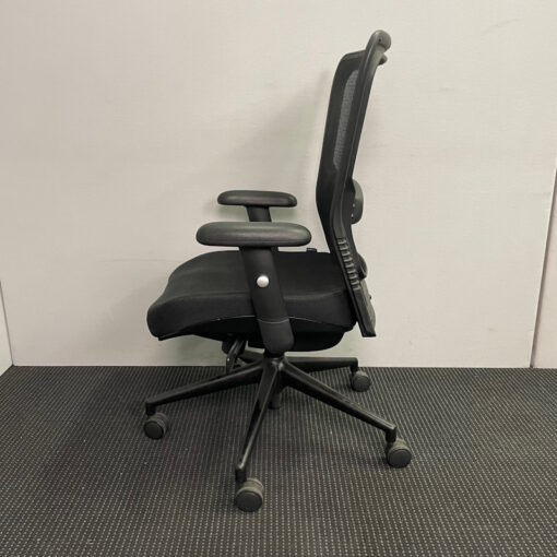 Mesh Back Black Office Chair - SOLD - Image 3