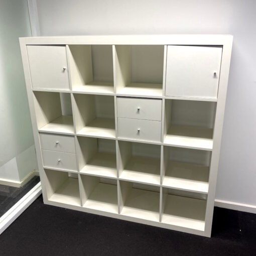 4 x 4 Cube Shelving Storage with 4 Inserts - SOLD