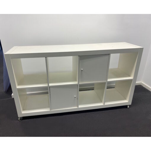 2 x 4 Cube Shelving Storage / Bookcase with Castors - SOLD