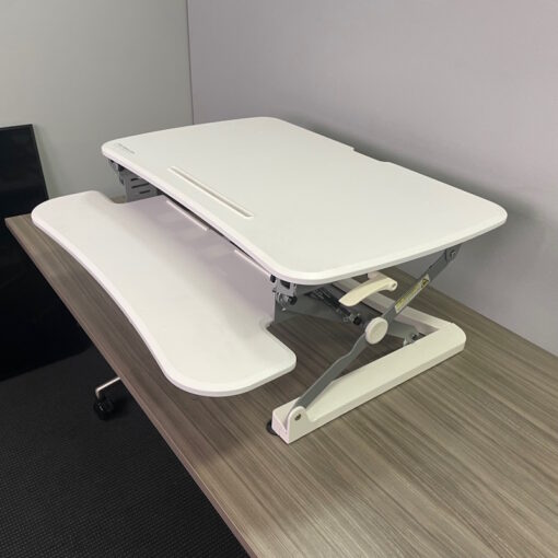 Sylex Arise Deskalator Sit-Stand Desk 890W X 590D - SOLD - Image 2