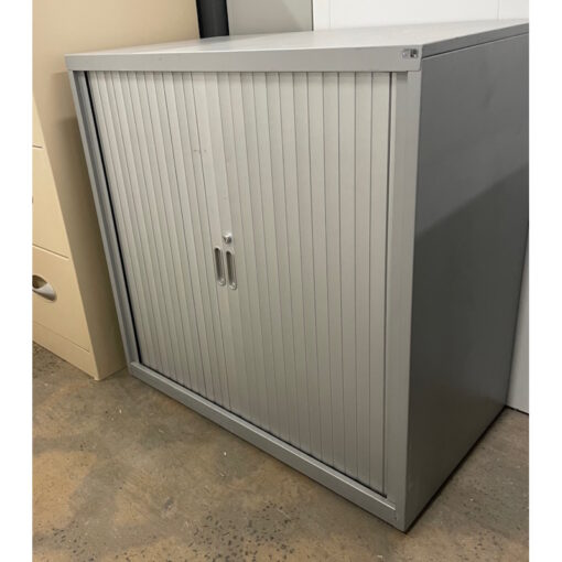 Tambour Door Cabinet – 900W x 900H x 500D - SOLD