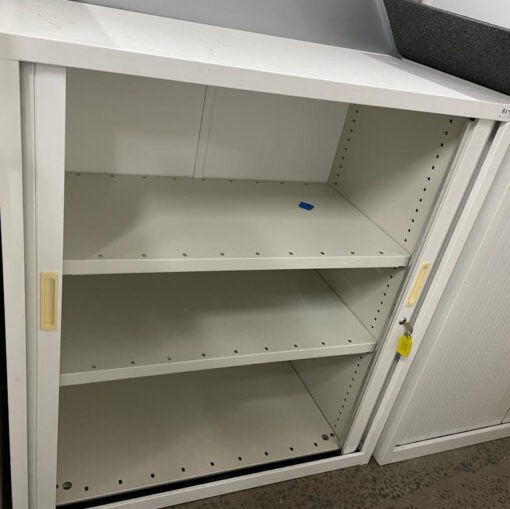 Tambour Door Cabinet – 900W x 1000H x 460D - SOLD - Image 3