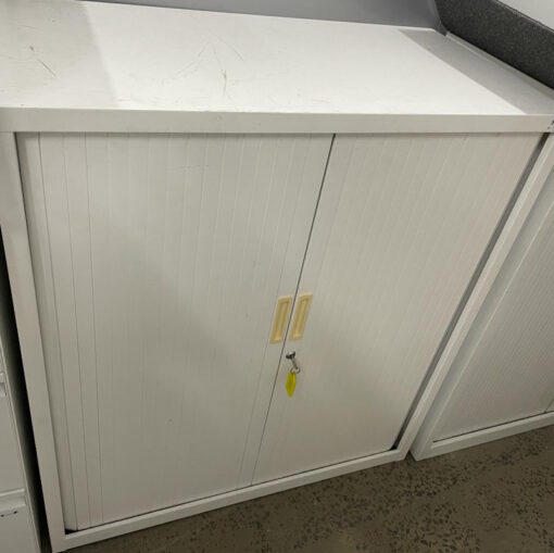 Tambour Door Cabinet – 900W x 1000H x 460D - SOLD - Image 2