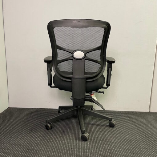 Mesh Back Black Office Chairs by Style - SOLD - Image 4