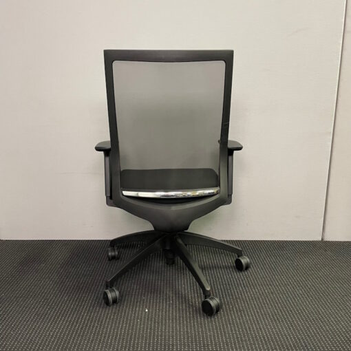 Mesh Back Black Office Chair - SOLD - Image 4