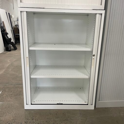 Tambour Door Cabinet – 900W x 1200H x 500D - SOLD - Image 4