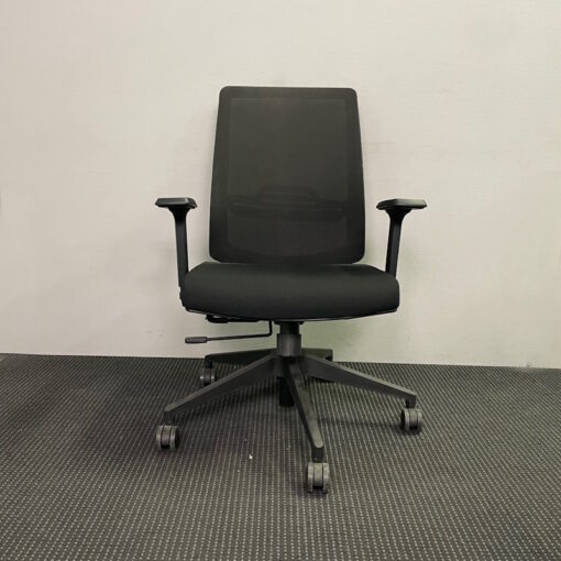 Mesh Back Black Office Chair -  SOLD
