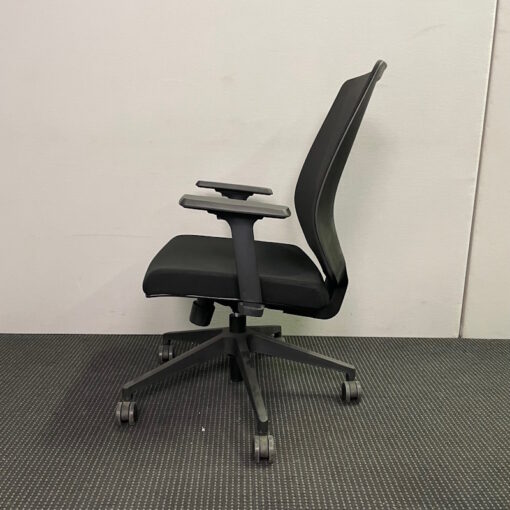 Mesh Back Black Office Chair -  SOLD - Image 3