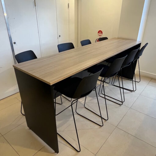 High Bench / Breakout Room Table - 2700W x 700D x 1000H - SOLD