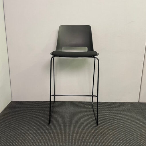 Black Bar Stool - 2 available - Image 2