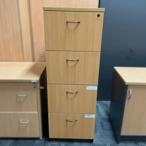 4 Drawer Filing Cabinet - SOLD