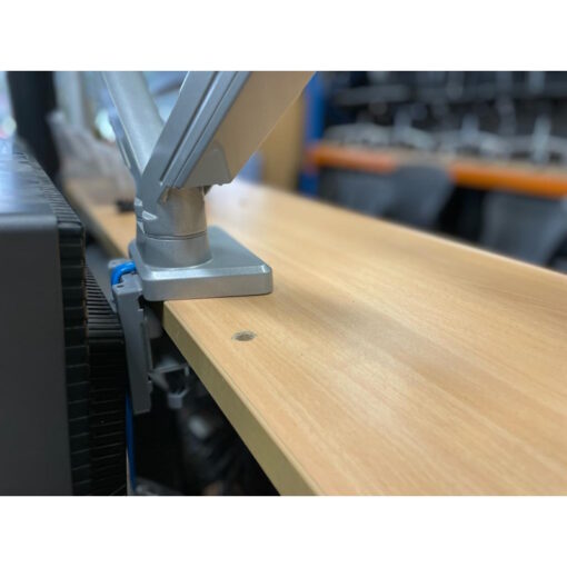 Dual Monitor Stand Desk Mount with 2 BenQ GL2750-B 27" Monitors - SOLD - Image 10