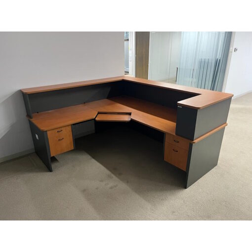 Reception Desk 2350 x 2150 - SOLD - Image 3