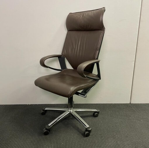 Modus Executive Leather Chair by Wilkhahn - SOLD - Image 2