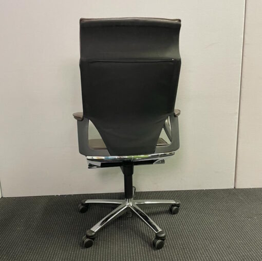Modus Executive Leather Chair by Wilkhahn - SOLD - Image 4
