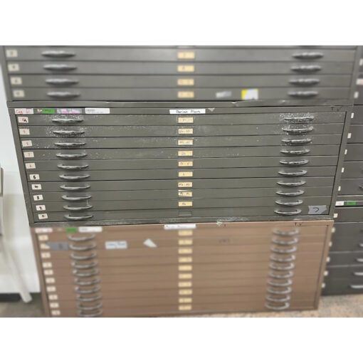 Plan Drawer Cabinet - 10 drawers - SOLD - Image 2