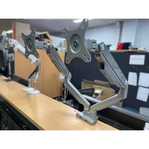 Dual Monitor Stand Desk Mount - SOLD - Image 2