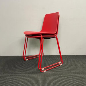 Lottus Stackable Sled Chair by Enea - 2 available