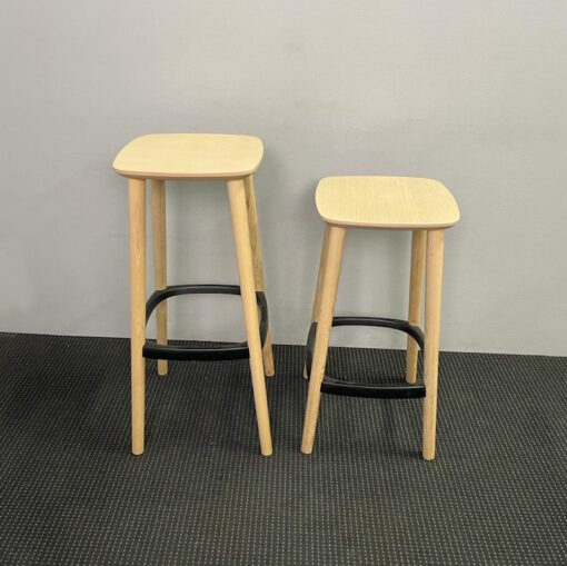 Babila 2706 Ashwood Stools by Pedrali - SOLD - Image 2
