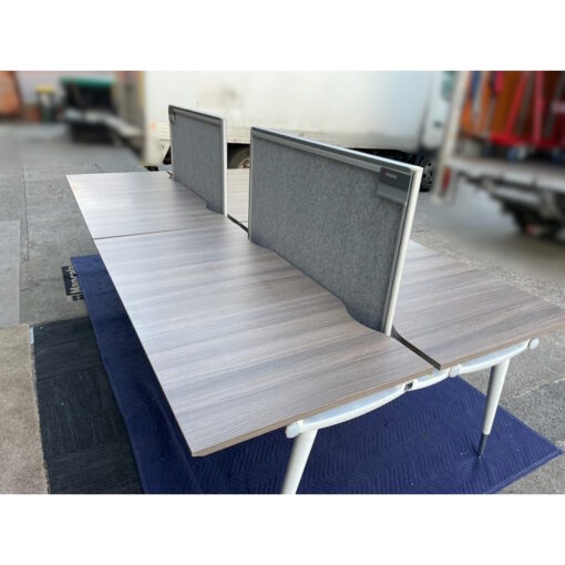 4 Person Desk with Partitions 3200 x 1630 - 2 available