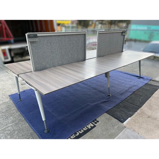 4 Person Desk with Partitions 3200 x 1630 - 2 available - Image 2