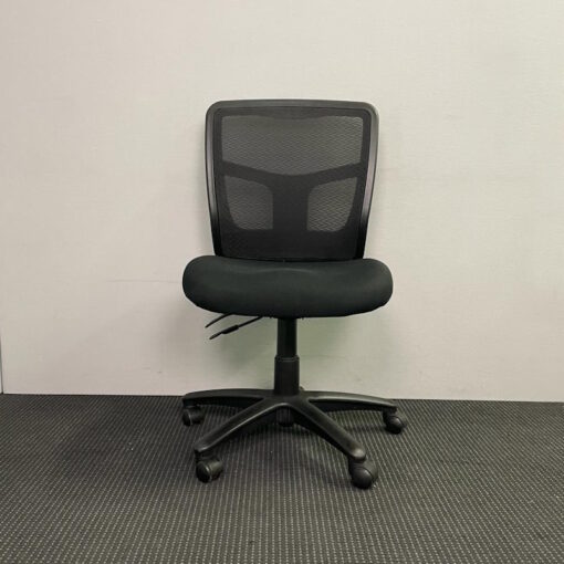 Mesh Back Black Office Chair - SOLD