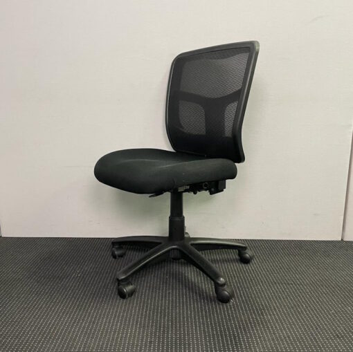 Mesh Back Black Office Chair - SOLD - Image 2