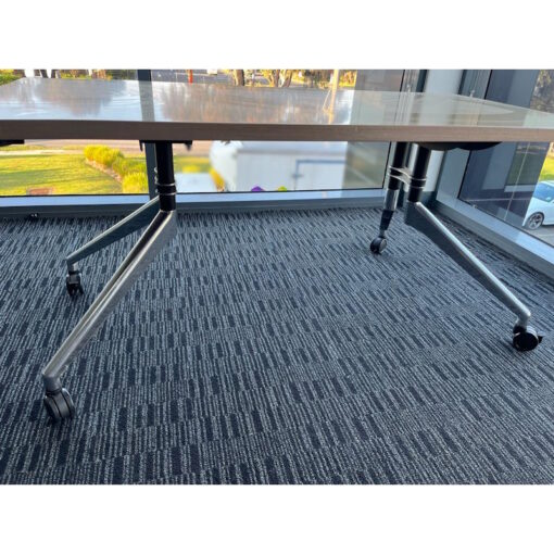Mobile Meeting Table on Castors - 1600 x 800 - 3 available - Image 4