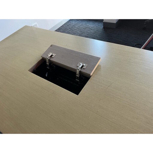 Mobile Meeting Table on Castors - 1600 x 800 - 3 available - Image 5