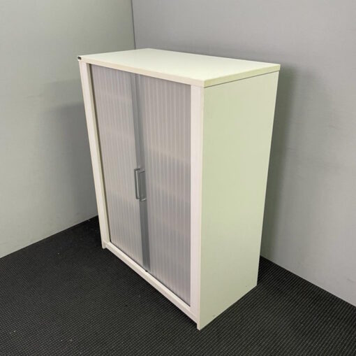 Tambour Door Cabinet - 900W x 1200H x 460D - SOLD - Image 2