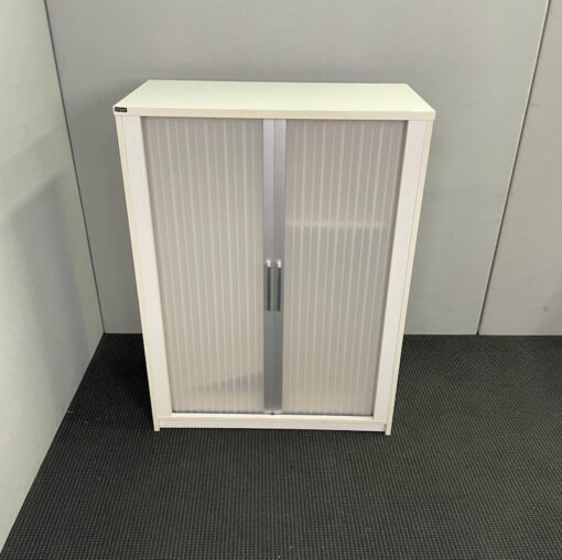 Tambour Door Cabinet - 900W x 1200H x 460D - SOLD - Image 3
