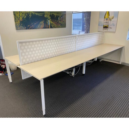 4 Person Desk - 3600 x 1600 - 2 available - Image 3