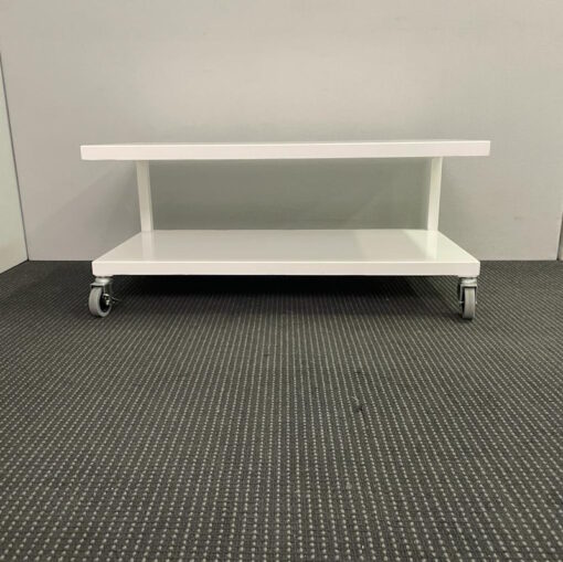 Mobile Steel TV Cabinet / Bench 405mm H - SOLD - Image 3