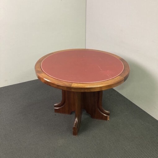 Vintage Wooden Round Table - 1000mm in Diameter - SOLD - Image 2