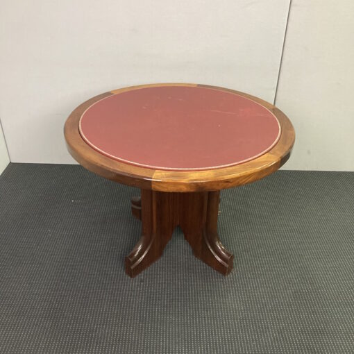 Vintage Wooden Round Table - 1000mm in Diameter - SOLD - Image 3