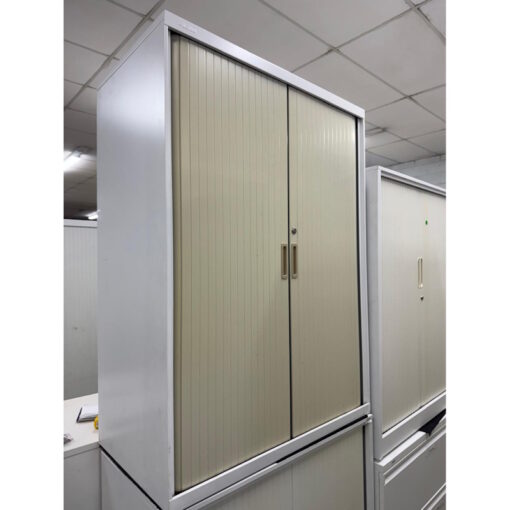Tambour Door Cabinet - 900W x 1240H x 500D - 3 available - Image 4