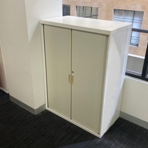 Tambour Door Cabinet - 900W x 1240H x 500D - 1 available - Image 2