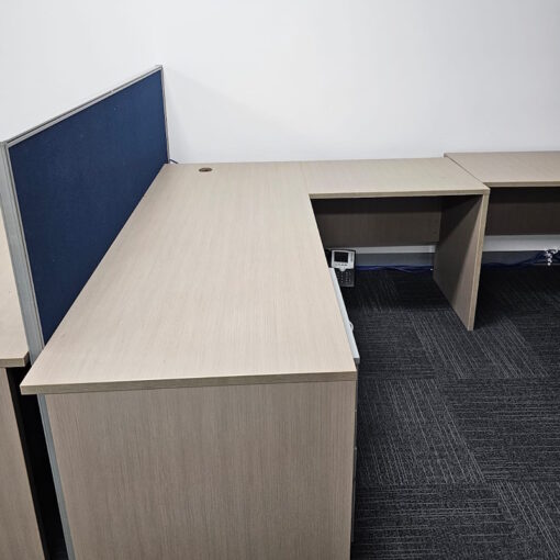 Desk and Return 1700 x 1520 - SOLD - Image 2