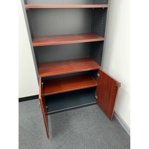 Bookcase with Cupboard - SOLD - Image 2