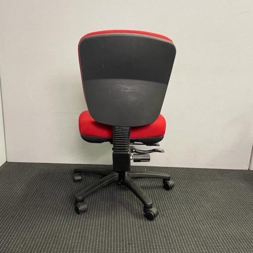 Office Chair in Red - SOLD - Image 4