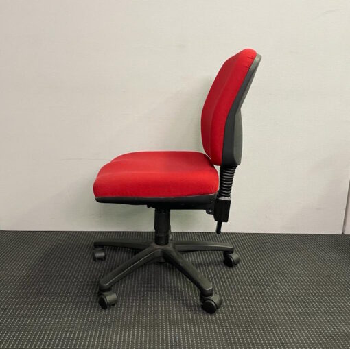 Office Chair in Red - SOLD - Image 3