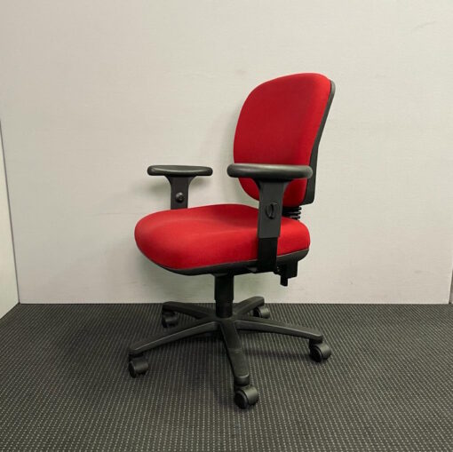 Office Chair in Red - SOLD - Image 2