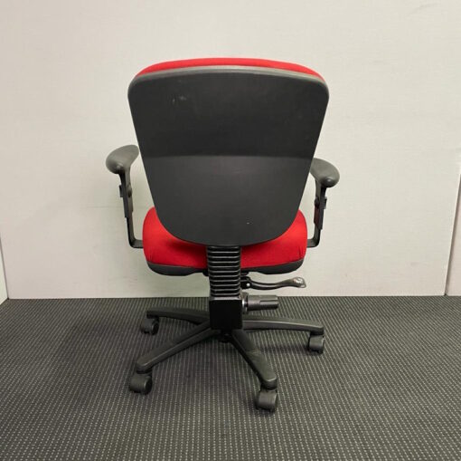 Office Chair in Red - SOLD - Image 4