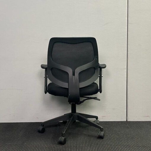 Black Office Chair by Stockexpress - SOLD - Image 2